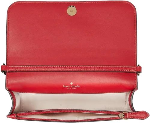 Vista 4 de Kate Spade New York Women's Madison Saffiano Leather Small Flip CrossBody Bag