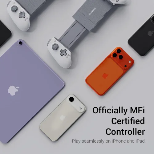Vista 7 de GameSir G8 Plus MFi iPhone Controller, Apple MFi Certified USB-C Gaming Controller for iPhone 15/16/17 Series, Compatible with iPad Mini & Android