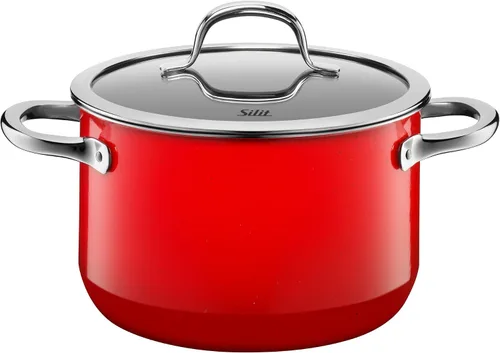 Vista 3 de Silit Juego de utensilios de cocina Passion de 4 piezas, color rojo