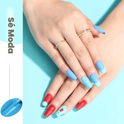 Vista 4 de Morovan - Juego de esmaltes de uñas brillantes: juego de regalo de 15 colores de secado rápido de larga duración Paquete de esmalte de uñas