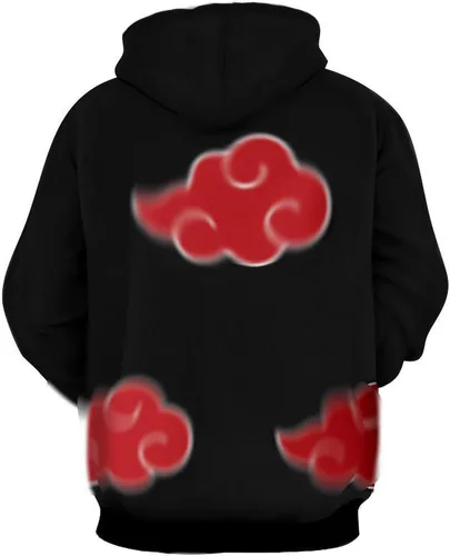 Vista 2 de Plustrong Sudadera con capucha y bolsillos para hombre y mujer 3D