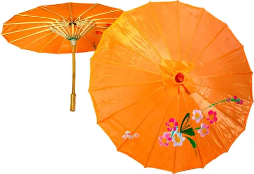 Vista 2 de TJ Global Pack de 2 sombrillas japonesas chinas tamaño 220 in para bodas fotografías disfraces cosplay decoración y otros eventos 2 paraguas