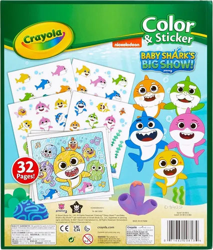 Vista 6 de Crayola Baby Shark - Juego artístico