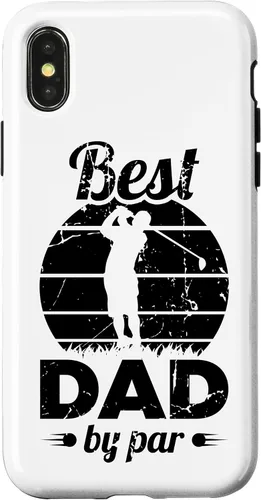 Vista 5 de Funda para iPhone 12/12 Pro Best Dad by Par Golfer Daddy Golf Dad