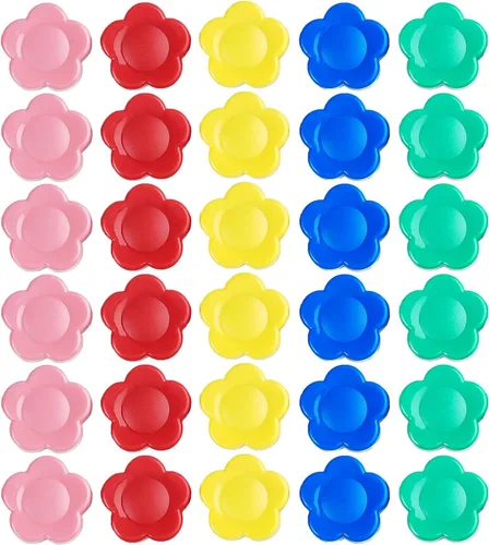 Vista 28 de Qualsen Imanes para nevera, 20 imanes para refrigerador, pequeño imán para pizarra blanca, mini imán lindo para refrigerador, casillero, pizarra 10