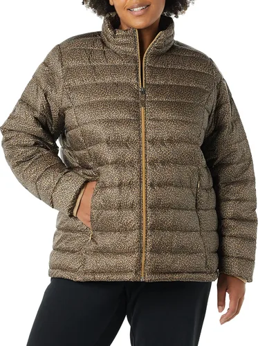 Vista 26 de Amazon Essentials Chaqueta acolchada ligera de manga larga resistente al agua para mujer (disponible en tallas grandes)