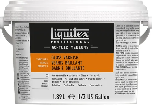 Vista 24 de Liquitex Professional Barniz Brillante, 118ml (4 onzas)