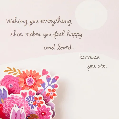 Vista 3 de Hallmark Paper Wonder Pop Up - Tarjeta de San Valentín para cualquier persona