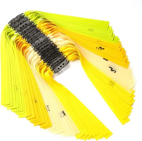 Vista 6 de Slingshot Bolsa de munición Super Fibra 1/4" 5/16" 3/8" 1/2" de acero inoxidable Bolsa de bola plana/tubo Banda de repuesto antideslizante Larga vida
