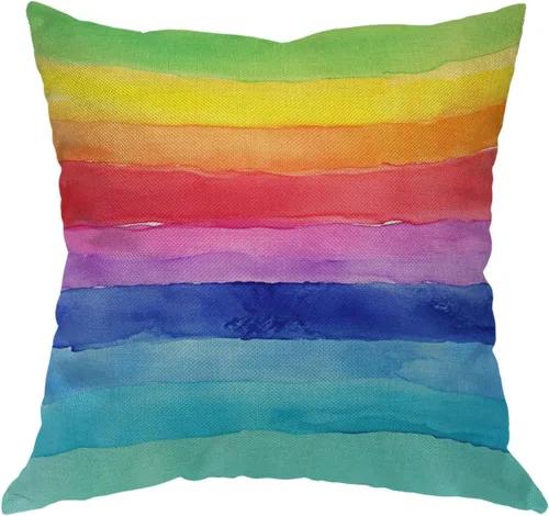 Vista 18 de Moslion Shamrock - Funda de almohada decorativa para el día de San Patricio, diseño de hojas de la suerte, funda de almohada de lino y algodón
