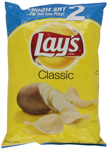 Vista 16 de Lay's Papas Fritas Clásicas, Papas Fritas Sin Gluten, Tamaño de Fiesta, Bolsa de 13 oz