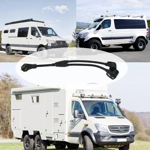Vista 7 de Enchufe macho de 50 amperios 14-50P a dos 30 amperios TT-30R hembra RV Y cable adaptador con mango de agarre para caravana, remolque, cámper