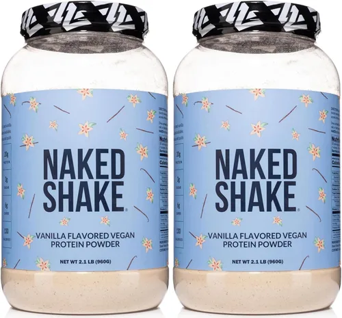 Vista 14 de NAKED Shake - Proteína en Polvo Sabor Muffin de Arándanos - Proteína a Base de Plantas con Sabor de Granjas de EE.UU. y Canadá con Aceite MCT, Sin
