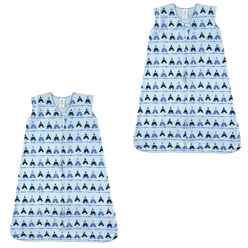 Vista 54 de Luvable Friends - Saco de dormir para bebé sin mangas, diseño unisex, Saco de dormir de algodón sin mangas, saco de dormir, manta, 0-6 meses