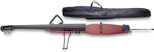 Vista 5 de Stagg EDB-3/4 BK Contrabajo eléctrico de tamaño 3/4 con bolsa de concierto incluida, color negro