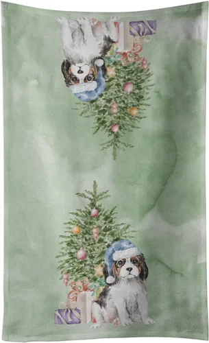 Vista 62 de Caroline's Treasures Toalla de cocina Christmas English Bulldog #2, 15 X 28, multicolor