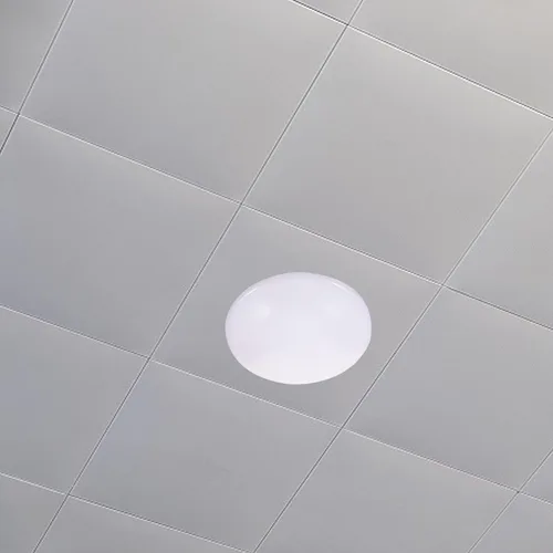 Vista 4 de Luxshiny Cubierta de luz de techo de montaje empotrado, 8.9 in de plástico, pantalla de luz redonda de hongo, de repuesto, cubiertas para polvo