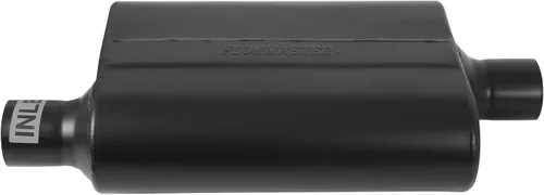 Vista 3 de Flowmaster 842446 Super 44 Series Silenciador 409S - 2.25 Offset In y 2.25 Center Out Sonido agresivo