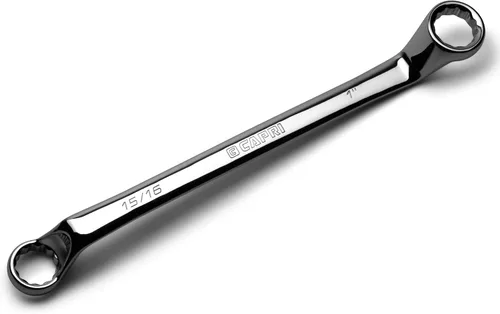 Vista 10 de Capri Tools Llave de extremo de caja doble de desplazamiento profundo de 75 grados de 1/2 x 9/16 pulgadas
