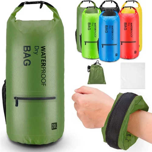 Vista 8 de Altatac - Mochila impermeable flotante con 2 bolsillos exteriores con cremallera