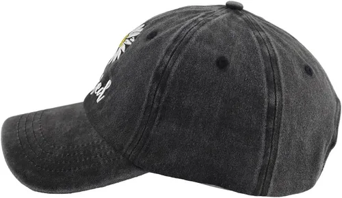 Vista 3 de Gorra de béisbol cristiana bordada de algodón lavado vintage para mujeres y hombres, ajustable
