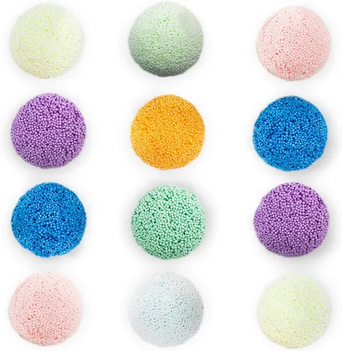 Vista 2 de Educational Insights Playfoam Classic & Glow in the Dark Jumbo Pod, juego de 12, juguete sensorial, relleno de cesta de Pascua para niños y niñas, a
