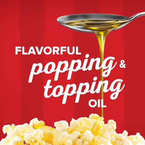 Vista 6 de Orville Redenbacher's Granos de palomitas de maíz originales gourmet (paquete de 6) y aceite de palomitas de maíz con sabor a mantequilla Orville
