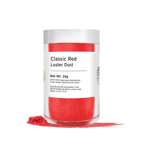 Vista 19 de BAKELL - Polvo colorante Luster Dust comestible Christmas Green, certificado Kosher, pintura y polvo 100 % comestible, de grado alimenticio, pintura