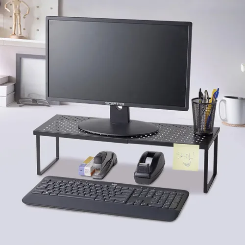 Vista 2 de Nifty - Estante extensible ajustable, color negro