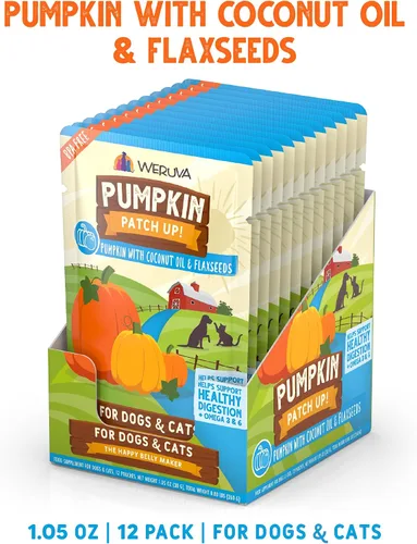 Vista 2 de Weruva ¡Parche de calabaza! Bolsas de calabaza para perros y gatos