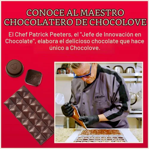 Vista 6 de Chocolove Barras de chocolate oscuro Cherry & Almonds 55% cacao Infundido con cerezas reales y almendras crujientes Fabricado con chocolate