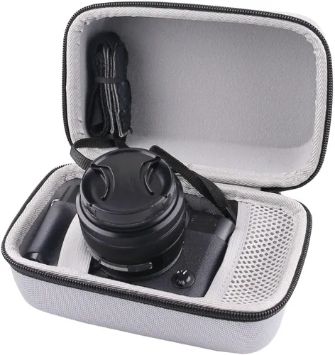 Vista 8 de Funda rígida de viaje compatible con cámara digital sin espejo Fujifilm X-E5 (se adapta a lentes XF23mmF2.8) (para FUJIFILM X-E5)