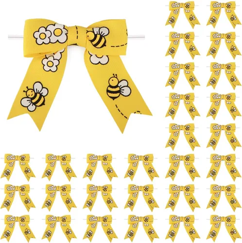 Vista 7 de Meseey 30 lazos de cinta impresos de baloncesto de 3 pulgadas, lazos pequeños para envolver regalos, baby shower, boda, recuerdos de fiesta, cake