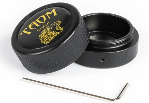 Vista 17 de TAOM - Soporte para tiza de billar, herramienta práctica redonda, accesorios de billar, mini estuche magnético para punta de tiza, contenedor