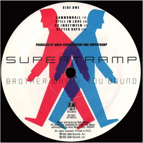 Vista 2 de Supertramp - Brother Where You Bound - Disco de vinilo Lp