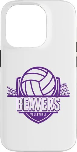 Vista 17 de Beavers Volleyball Back to School Spirit P Case for iPhone 17