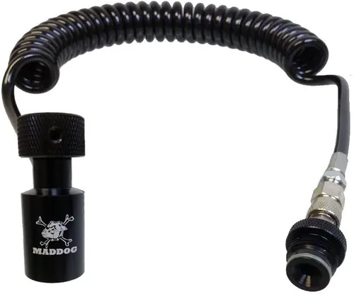 Vista 8 de Maddog Bobina remota para tanque de paintball de servicio pesado - Aire comprimido (HPA) / CO2