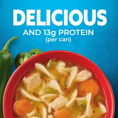 Vista 3 de Progresso Sopa enlatada de fideos de pollo picante con jalapeño, 18.5 oz