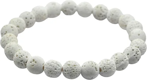 Vista 35 de Amazing Gemstone Crystal Bracelet for Women Men's Gifts - Protection Healing Crystal Bracelet - 8mm Gemstone Beaded Stretchable Bracelet Pulseras