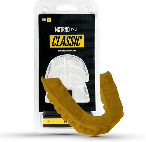 Vista 10 de Paquete de 2 protectores bucales clásicos Nxtrnd, boquilla deportiva de ajuste personalizado para fútbol americano, boxeo, MMA, baloncesto, hockey