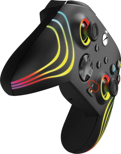 Vista 12 de PDP Afterglow Wave LED Controller for Xbox Series XS Xbox One Windows 1011