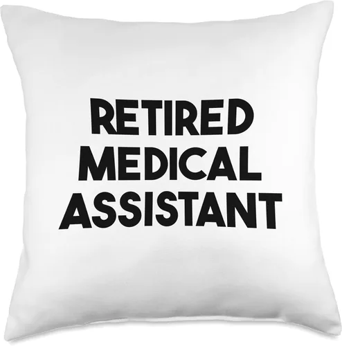 Vista 4 de Retired Medical Assistant Throw Pillow