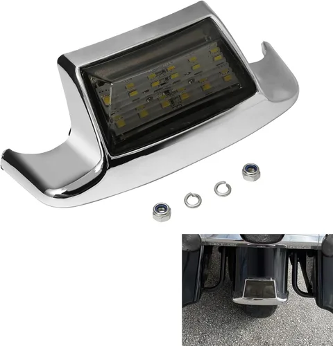 Vista 9 de TCT-MOTORPARTS Lente ahumada de luz trasera para Harley FLSTC Heritage Softail Classic