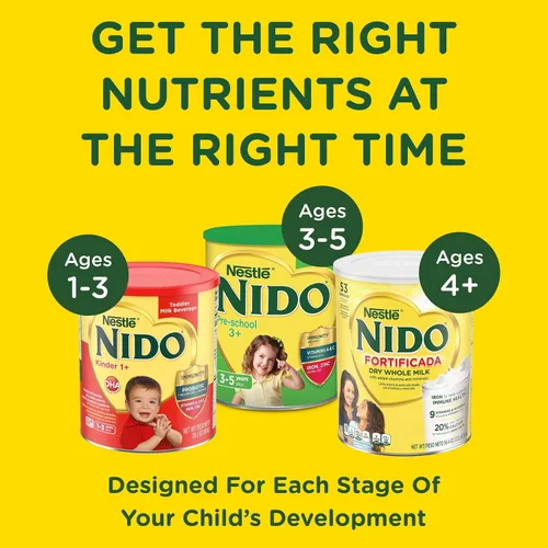 Vista 8 de Nido Fortificada Leche Entera Seca en Polvo 750 g