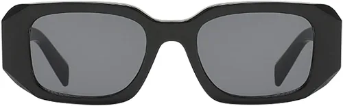 Vista 2 de Dollger Lentes de sol rectangulares retro para mujer estilo irregular vintage de los años 90 con protección UV400