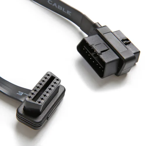 Vista 4 de bbfly-A9 OBD II OBD2 Adaptador de cable con extensión divisora de 16 pines, 1 macho y 2 hembras (2 pies/60CM)