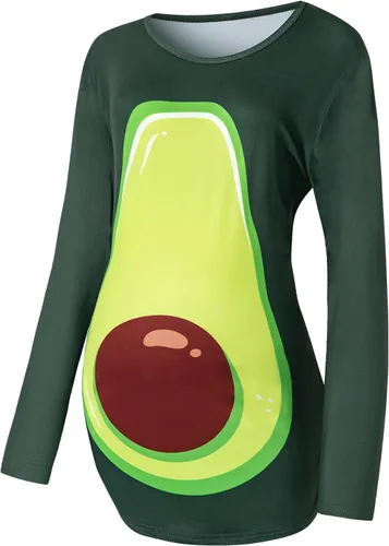 Vista 2 de Kewlent Camiseta de manga larga para mujer de Halloween