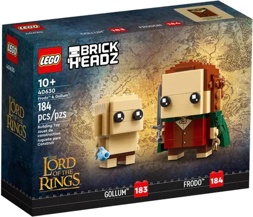 Vista 2 de LEGO BrickHeadz Frodo y Gollum (40630) El Señor de los Anillos