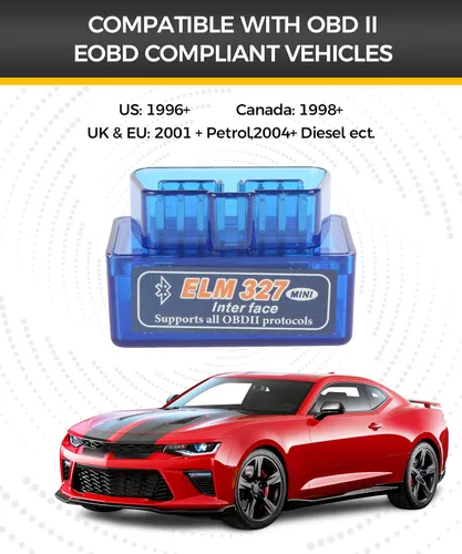 Vista 6 de Escáner OBD2 Bluetooth, accesorios para automóvil, escáner ODB2, lector de código de automóvil, herramienta de diagnóstico de escáner Obd2