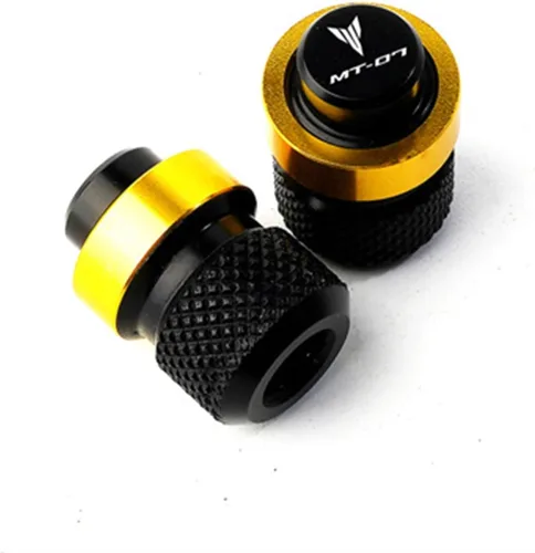 Vista 16 de Soporte lateral para motocicleta, ampliación, tapones de aire para válvula de neumático para Yamaha FZ07 FZ 07 MT07 MT 07 MT-07 MT-07 2014 2023 Rojo